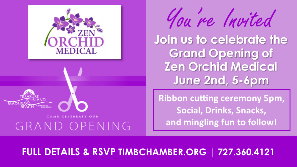 Grand Opening Ribbon Cutting | Zen Orchid Medical