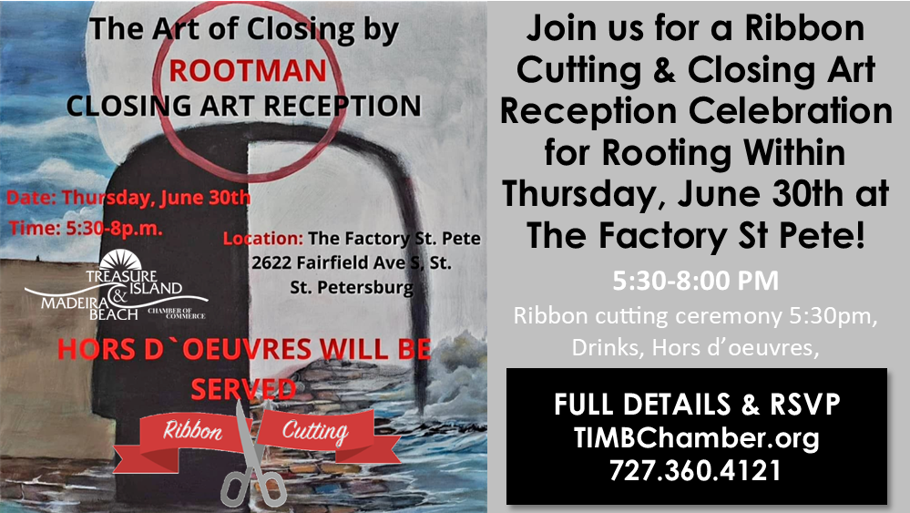 Ribbon Cutting & Closing Art Reception Celebration for Rooting Within | Rootman